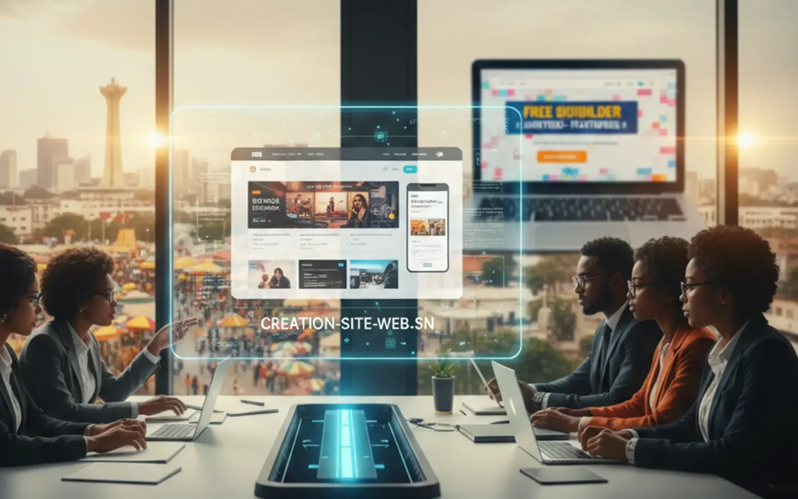 Création site web Sénégal