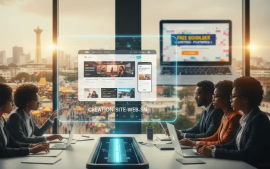 Création site web Sénégal